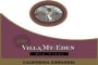 Villa Mt. Eden Coastal Zinfandel 1999 Front Label