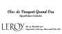 Domaine Leroy Clos Vougeot Grand Cru 2009 Front Label