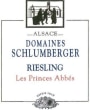 Domaines Schlumberger Les Princes Abbes Riesling 2009 Front Label