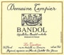 Domaine Tempier Bandol La Tourtine Rouge 2009 Front Label