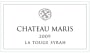 Chateau Maris La Touge 2009 Front Label