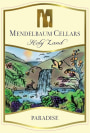 Mendelbaum Cellars Paradise 2012 Front Label