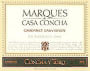 Concha y Toro Marques de Casa Concha Cabernet Sauvignon 1999 Front Label