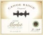Canoe Ridge Merlot 2000 Front Label