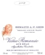 Domaine A.F. Gros Vosne-Romanee Aux Reas 2009 Front Label