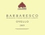 Cantina del Pino Ovello Barbaresco 2009 Front Label
