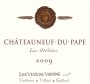 Vins de Vienne Chateauneuf de Pape Les Oteliees 2009 Front Label