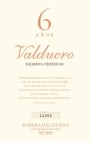 Valduero 6 Anos Reserva Premium 2009 Front Label