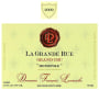 Francois Lamarche La Grande Rue Monopole Grand Cru 2009 Front Label