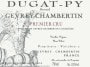 Dugat-Py Gevrey-Chambertin Premier Cru Vieilles Vignes 2009 Front Label