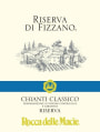 Rocca delle Macie Chianti Classico Fizzano Riserva 2009 Front Label