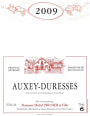 Prunier, M Auxey-Duresses Rouge 2009 Front Label