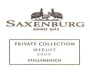 Saxenburg Private Collection Merlot 2009 Front Label