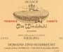 Zind-Humbrecht Clos Windsbuhl Riesling 2009 Front Label
