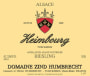 Zind-Humbrecht Heimbourg Riesling 2009 Front Label