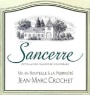 Domaine Jean-Marc Crochet Sancerre 2016 Front Label