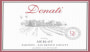 Donati Family Vineyards Merlot 2003 Front Label