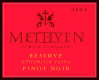 Methven Family Vineyards Reserve Pinot Noir 2008 Front Label