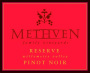 Methven Family Vineyards Reserve Pinot Noir 2011 Front Label