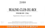 Domaine Tollot-Beaut Beaune Clos du Roi Premier Cru 2009 Front Label