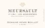 Domaine Henri Boillot Meursault Les Genevrieres Premier Cru 2009 Front Label