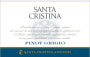 Santa Cristina by Antinori Pinot Grigio 2009 Front Label