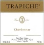 Trapiche Estated Bottled Chardonnay 2001 Front Label
