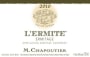 M. Chapoutier  Ermitage l'Ermite Blanc 2010 Front Label