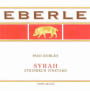 Eberle Steinbeck Vineyard Syrah 2009 Front Label
