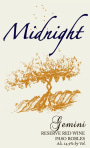 Midnight Cellars Winery Gemini Reserve 2013 Front Label