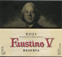 Faustino V Reserva 2010 Front Label
