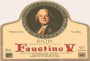Faustino V Rosado 2010 Front Label