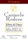 Carmelo Rodero Crianza 2010 Front Label