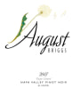 August Briggs Dijon Clone Pinot Noir 2007 Front Label
