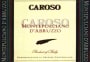 Citra Montepulciano d'Abruzzo Caroso 2010 Front Label
