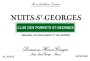 Domaine Henri Gouges Nuits-St-Georges Clos des Porrets St. Georges Premier Cru 2010 Front Label