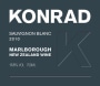 Konrad Sauvignon Blanc 2010 Front Label