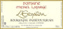 Domaine Michel Lafarge Bourgogne Passetoutgrain L'Exception 2010 Front Label
