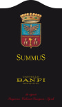 Banfi Summus 2010 Front Label