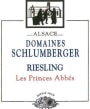 Domaines Schlumberger Les Princes Abbes Riesling 2010 Front Label