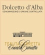 Tenuta Carretta Dolcetto 2010 Front Label