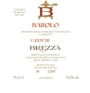 Brezza Barolo Cannubi 2010 Front Label