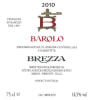 Brezza Barolo 2010 Front Label