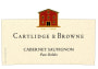 Cartlidge & Browne Cabernet Sauvignon 2011 Front Label