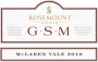 Rosemount G.S.M. Grenache Syrah Mouvedre 2010 Front Label