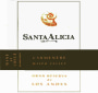 Santa Alicia Gran Reserva Carmenere 2010 Front Label