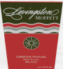 Moffett Vineyards Gemstone Vineyard Red 2001 Front Label
