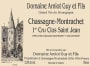 Guy Amiot Chassagne-Montrachet Clos Saint-Jean Premier Cru 2010 Front Label