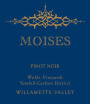 Moises Whale Vineyards Pinot Noir 2012 Front Label
