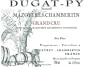 Dugat-Py Mazoyeres Chambertin 2010 Front Label